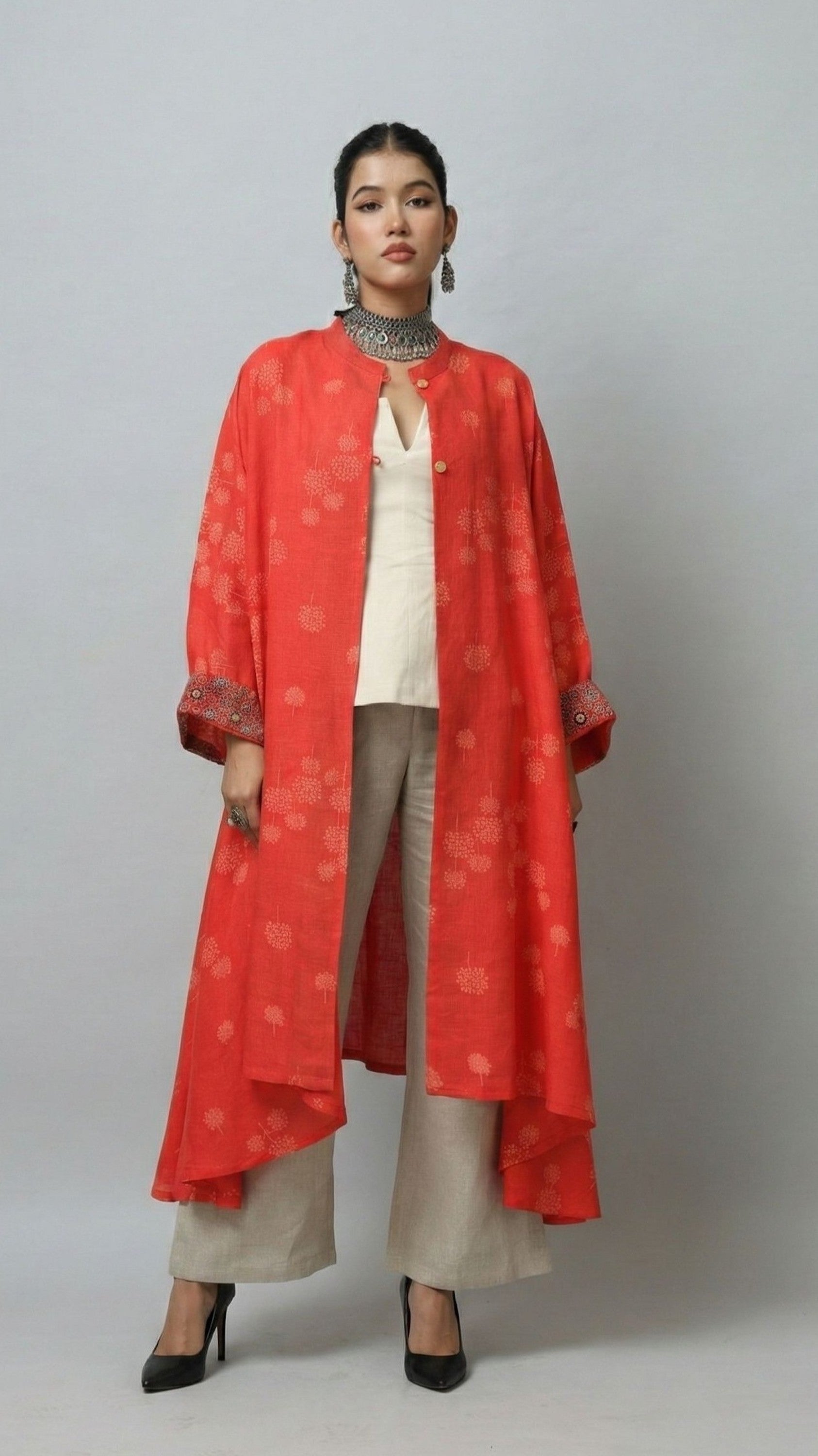 Saffron Linen Overlay