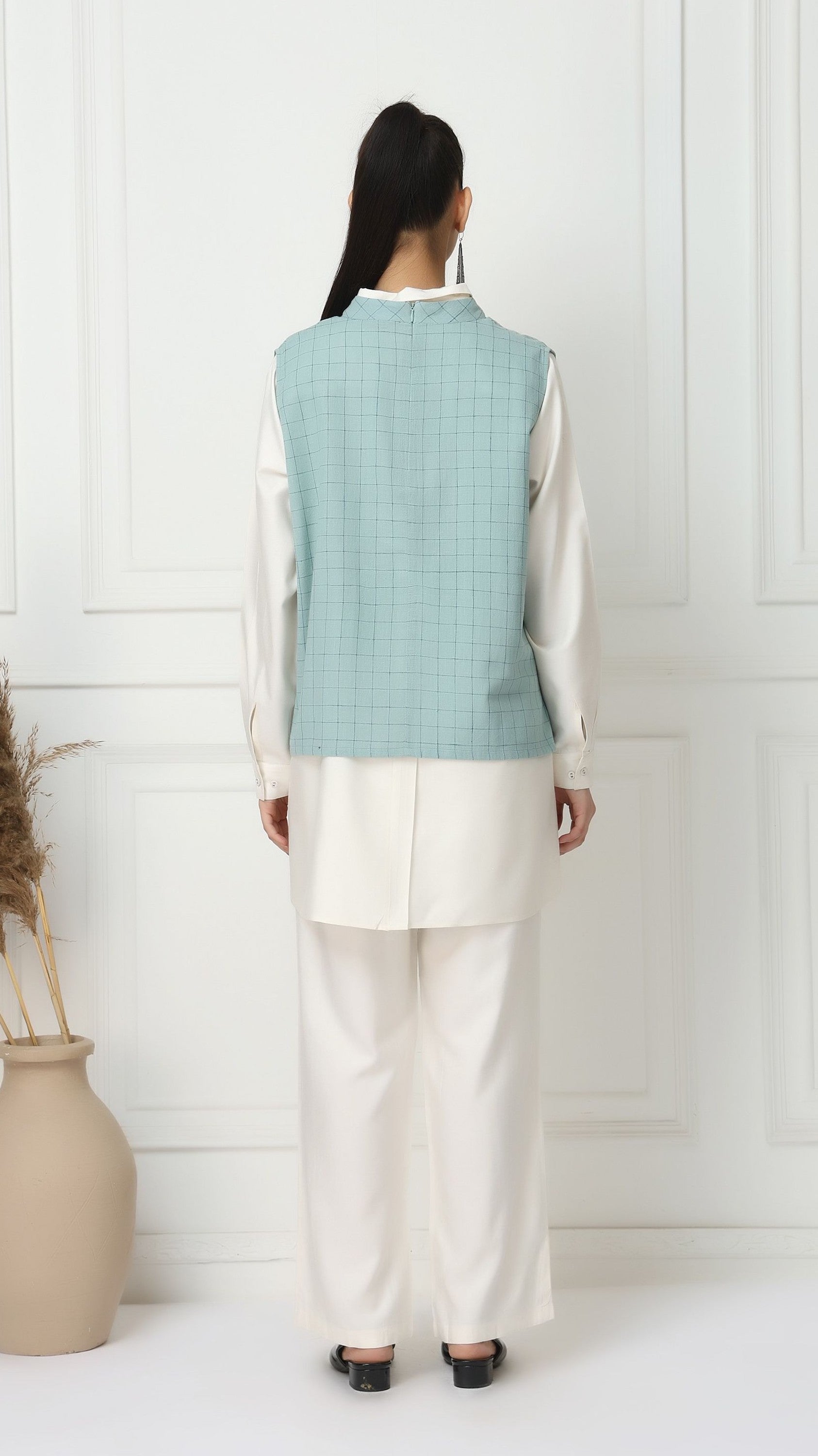 Kala Cotton Azure Shirt