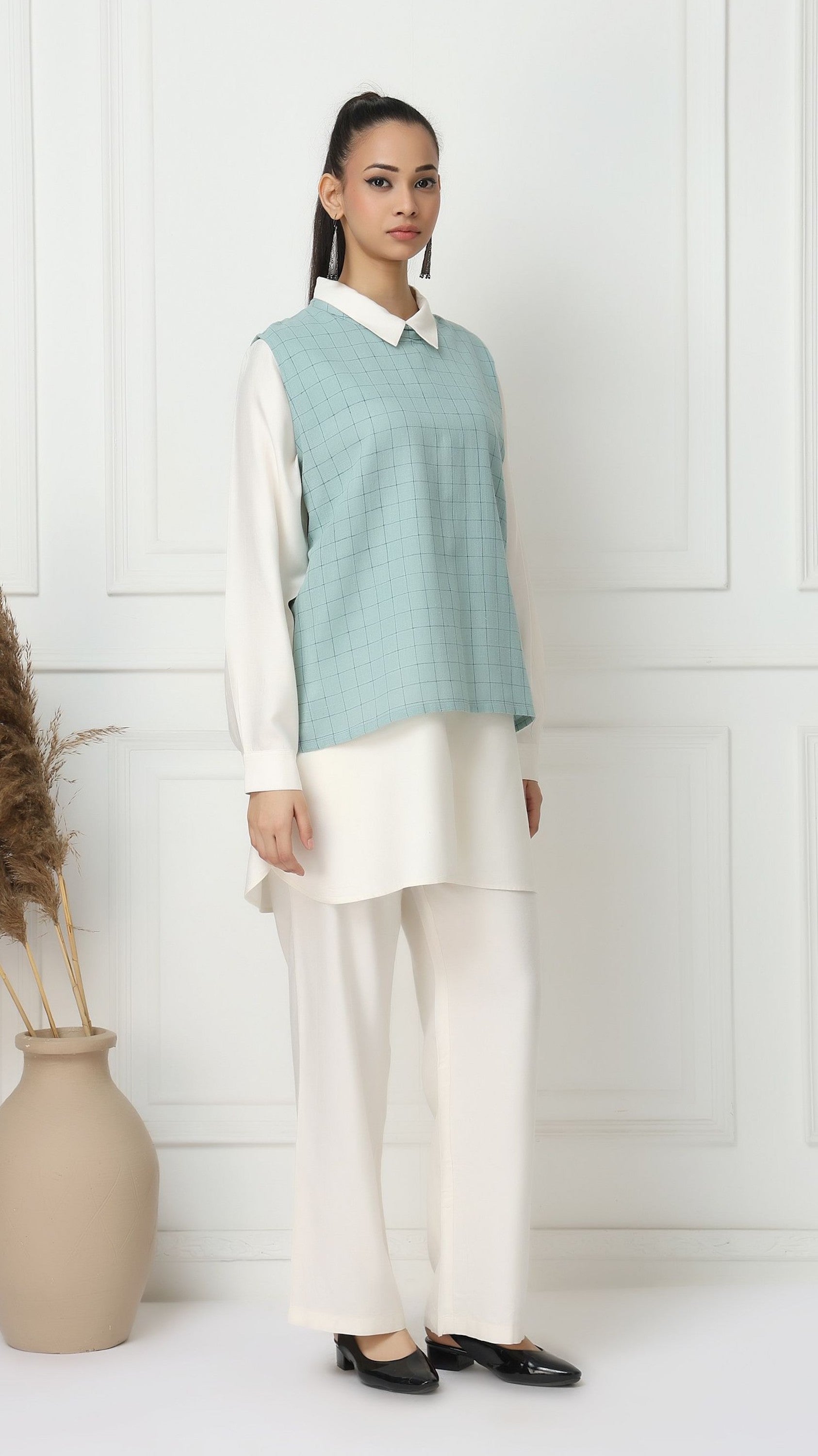 Kala Cotton Azure Shirt