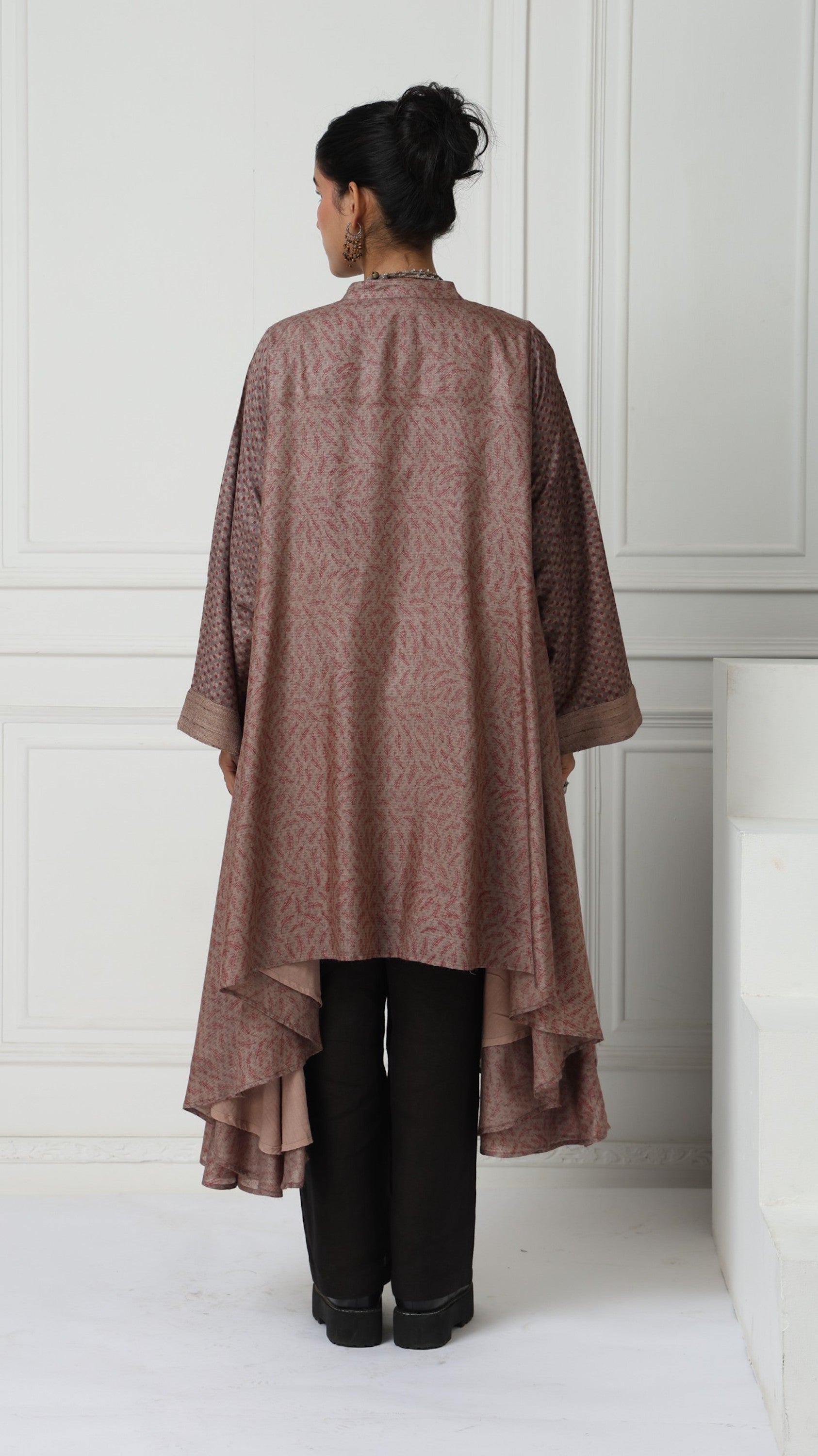 Bhagalpur Silk Overlay