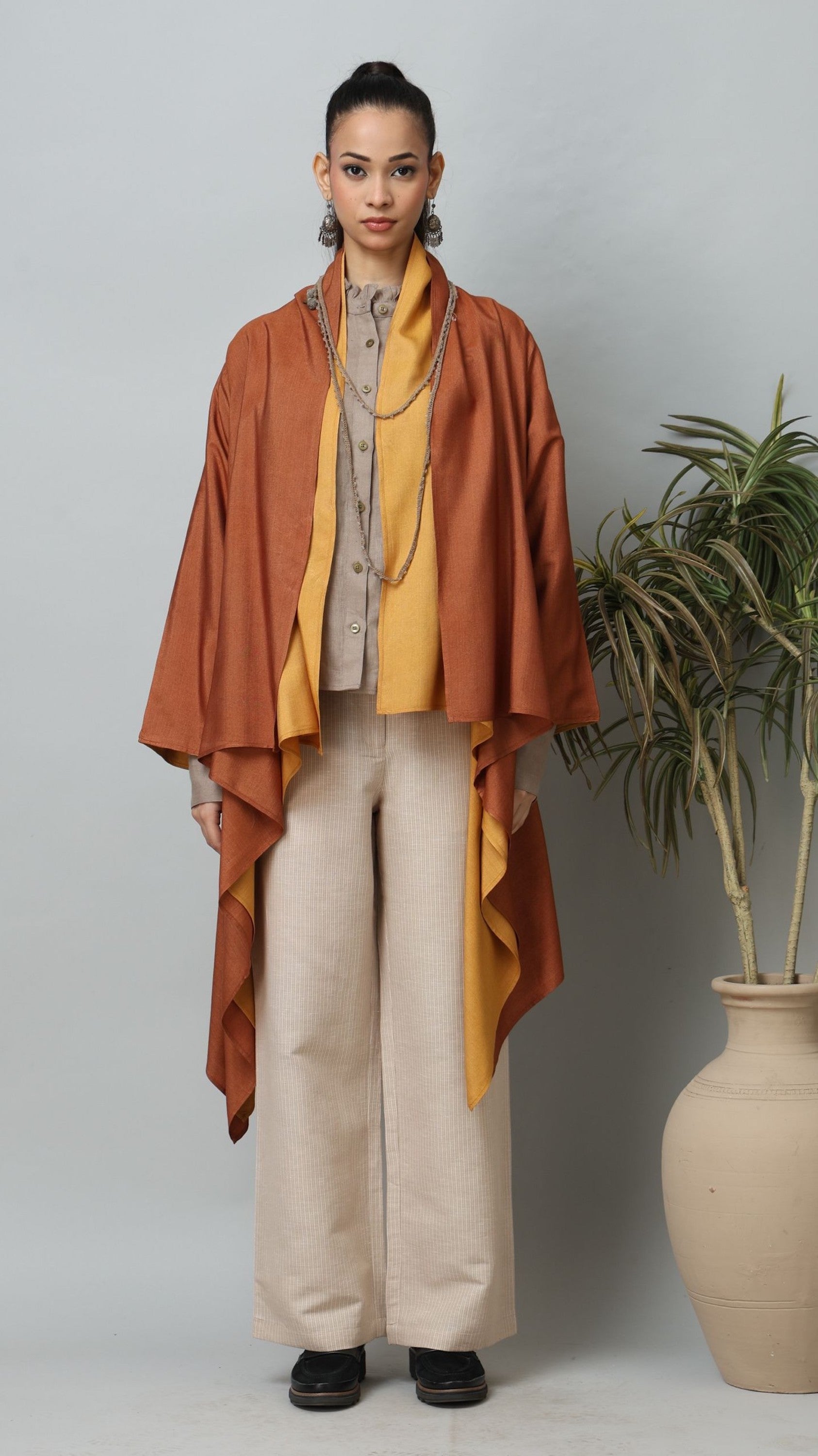 Mustard Reversible Overlay