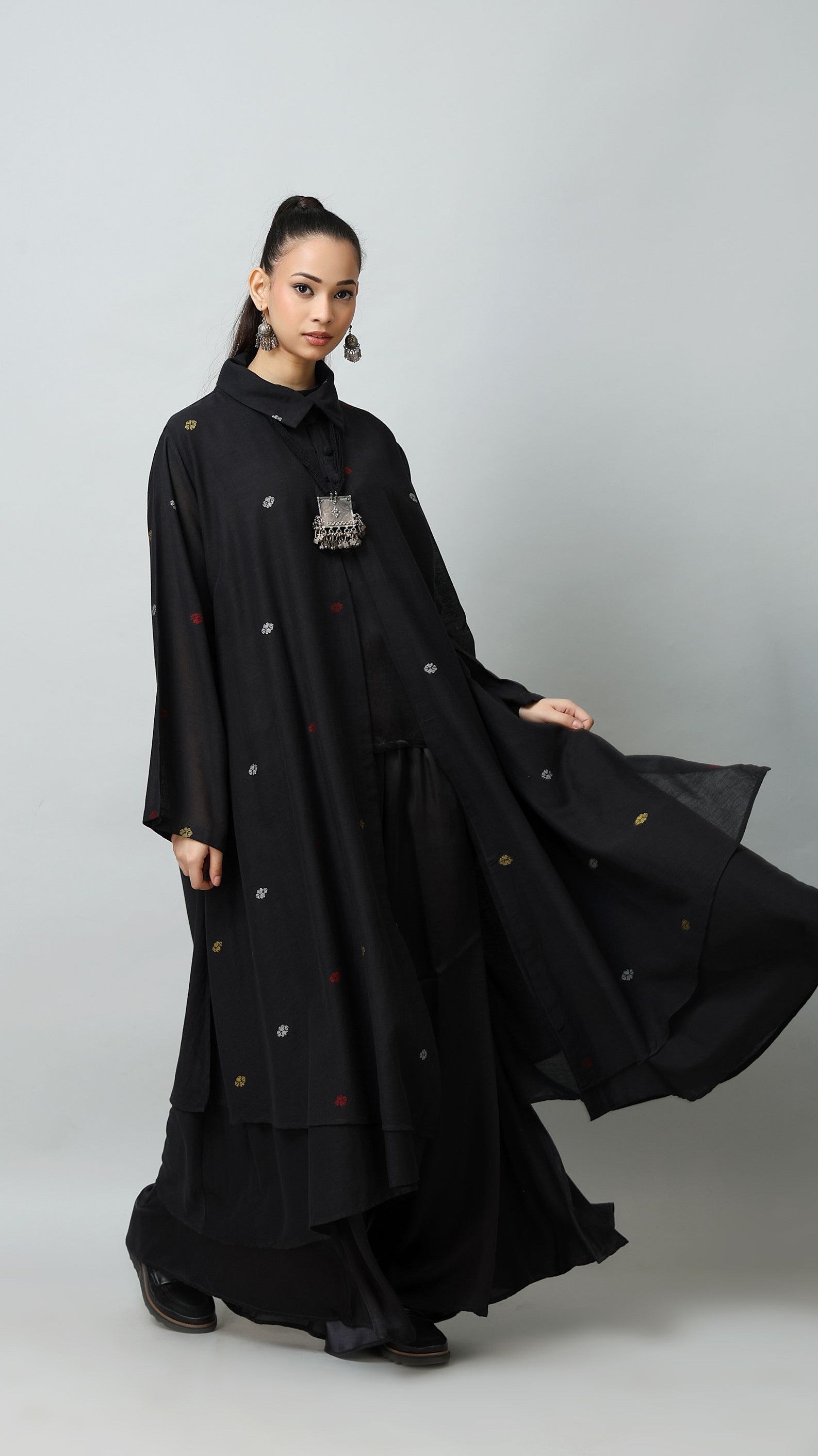 Jamdani Midnight Overlay